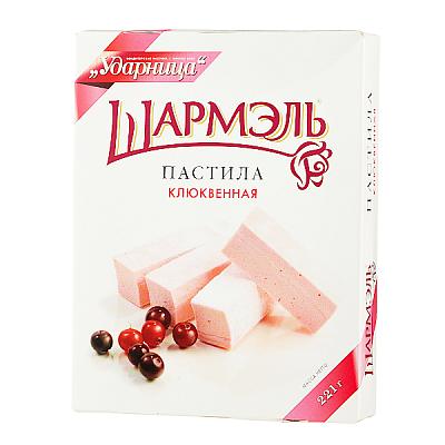  Пастила Шармэль клюквенная 221 г в интернет-магазине свежих фермерских продуктов Apeti.ru