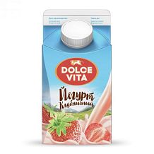Йогурт Dolce Vita клубника 2,5% 450 г