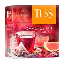 Чай черный Tess Cosmopolitan Party 20 пирамидок