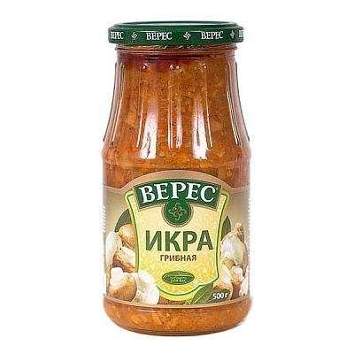  Икра грибная "Верес" 500 г в интернет-магазине свежих фермерских продуктов Apeti.ru