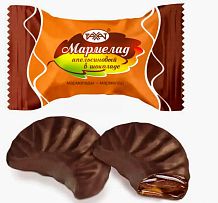 Мармелад апельсиновый желейный Рахат в шоколаде