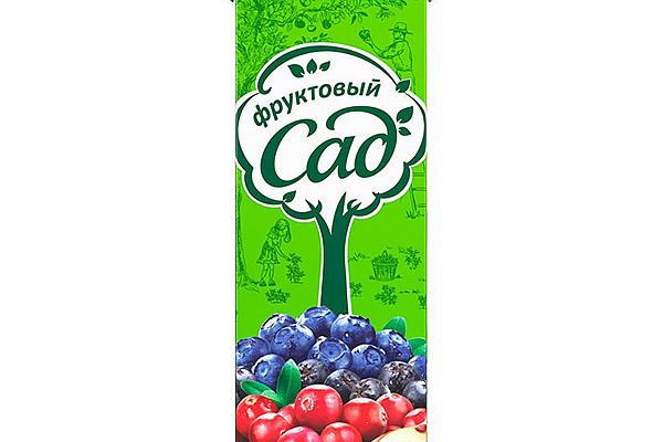  Сок Фруктовый Сад яблоко ягоды 0,95 л в интернет-магазине продуктов с Преображенского рынка Apeti.ru
