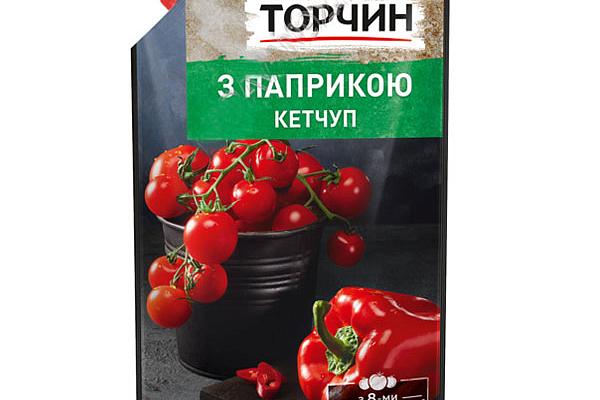  Кетчуп Торчин с паприкой 270 г в интернет-магазине продуктов с Преображенского рынка Apeti.ru