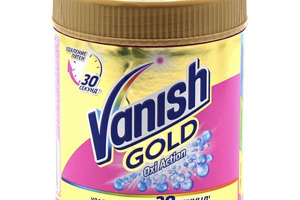  Пятновыводитель Vanish Gold Oxi Action для тканей 500 г в интернет-магазине продуктов с Преображенского рынка Apeti.ru