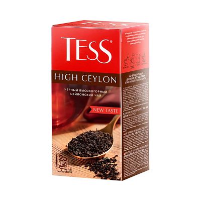 Чай Tess черный HIGH CEYLON 25 пак