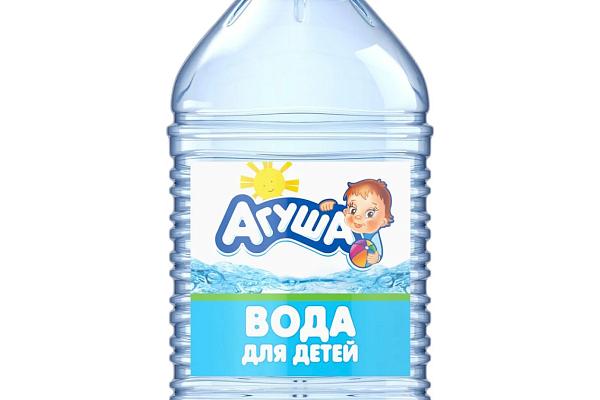  Вода детская негазированная Агуша 5 л в интернет-магазине продуктов с Преображенского рынка Apeti.ru