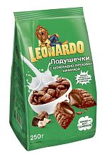 Зерновые подушечки Leonardo  с шоколадно-ореховой начинкой 250 г