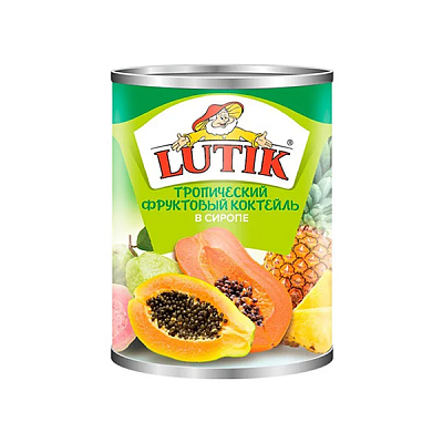 Тропический фруктовый коктейль LUTIK 580 мл