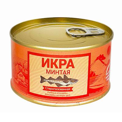  Икра минтая "Камчаттралфлот" 185 г в интернет-магазине свежих фермерских продуктов Apeti.ru
