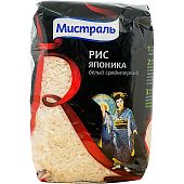 Рис Мистраль Японика белый среднезерный 500 г