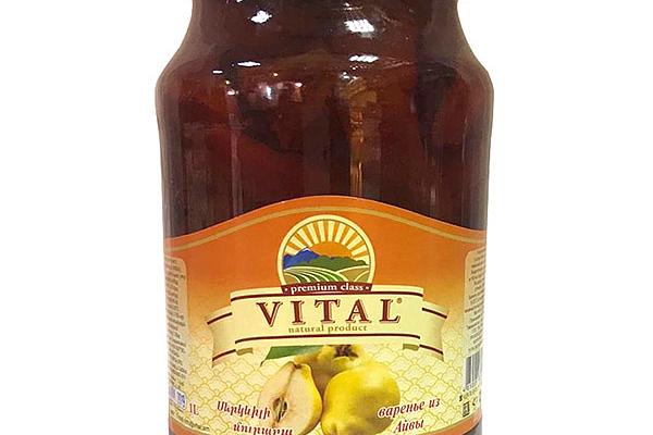  Варенье Vital из айвы 1 л в интернет-магазине продуктов с Преображенского рынка Apeti.ru