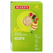 Каша овсяная Makfa быстрорастворимая ассорти 5*40 г