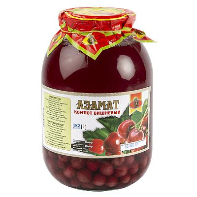 Сок Азамат вишневый 2 л в интернет-магазине свежих фермерских продуктов Apeti.ru
