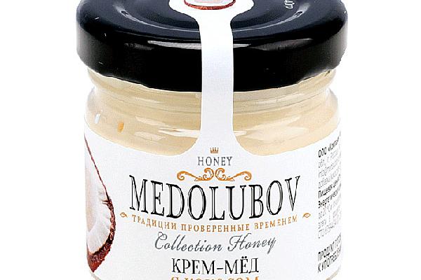  Крем-мед Medolubov с кокосом 40 мл в интернет-магазине продуктов с Преображенского рынка Apeti.ru