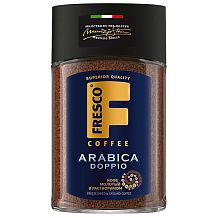 Кофе Fresco arabica doppio сублимированный с добавлением молотого 100 г