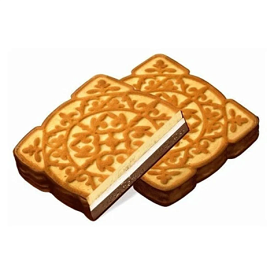  Печенье  "Царское чаепитие" с суфле глаз. шоколадом в интернет-магазине свежих фермерских продуктов Apeti.ru