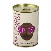 Маслины черные Sunfeel без косточки 300 мл