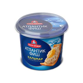 Паста из филе тресковых рыб "Атлантик Фиш" с кальмаром 140 г в Apeti.ru  Паста из филе тресковых рыб "Атлантик Фиш" с кальмаром 140 г в интернет-магазине свежих фермерских продуктов Apeti.ru