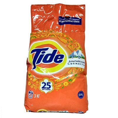 Стиральный порошок Tide автомат альпийская свежесть 3 кг