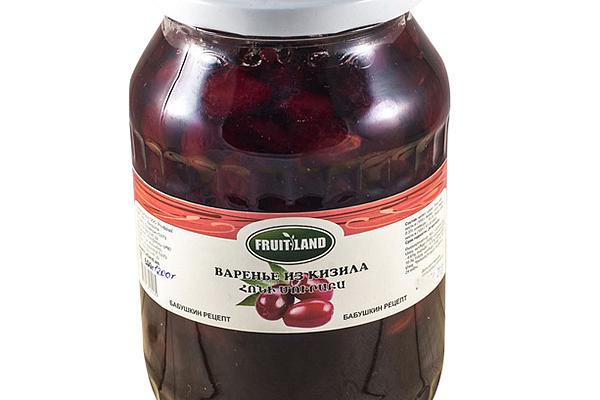  Варенье Fruitland из кизила 1200 г в интернет-магазине продуктов с Преображенского рынка Apeti.ru