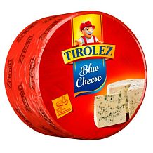 Сыр Tirolez "Блю чиз" с голубой плесенью 56% 100 г