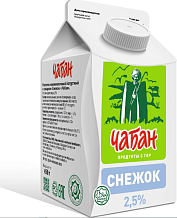 Снежок Чабан 2,5% 450 г БЗМЖ