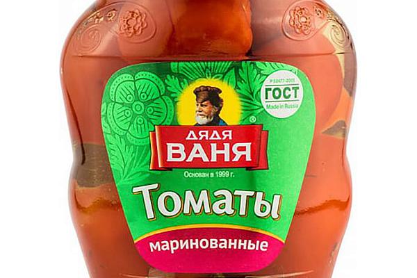  Томаты "Дядя Ваня" маринованные 680 г в интернет-магазине продуктов с Преображенского рынка Apeti.ru