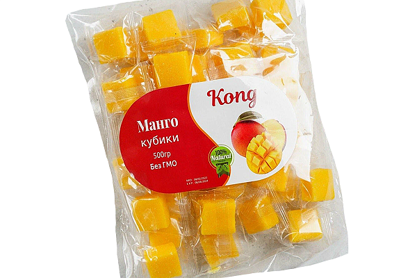  Конфеты жевательные кубик Манго  в интернет-магазине продуктов с Преображенского рынка Apeti.ru