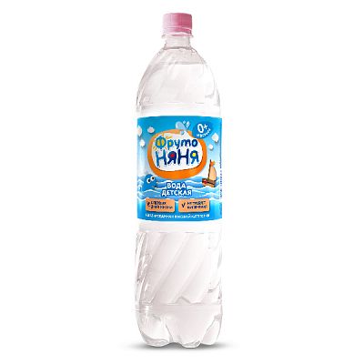 Вода Фрутоняня детская 1,5 л