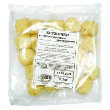 Кружочки из тертого картофеля замороженные 300 г
