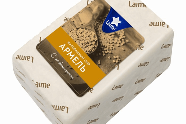  Сыр Армель с пажитником 50% Laime 200 г БЗМЖ в интернет-магазине продуктов с Преображенского рынка Apeti.ru