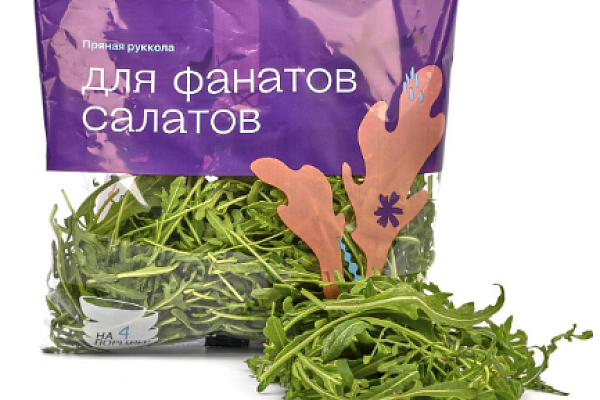  Салат Белая дача Пряная руккола 50 г в интернет-магазине продуктов с Преображенского рынка Apeti.ru