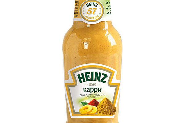  Соус Heinz карри с индийскими специями 265 г в интернет-магазине продуктов с Преображенского рынка Apeti.ru