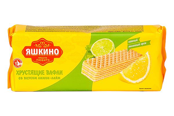  Вафли Яшкино лимон-лайм 300 г в интернет-магазине продуктов с Преображенского рынка Apeti.ru
