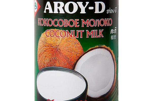  Молоко кокосовое AROY-D 400 мл в интернет-магазине продуктов с Преображенского рынка Apeti.ru