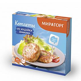  Котлеты из индейки Мираторг Домашние 300 г в интернет-магазине свежих фермерских продуктов Apeti.ru