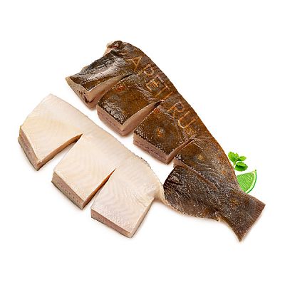 Камбала очищенная, стейки охлажденные