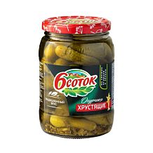 Огурцы маринованные 6 соток хрустящие 720 г