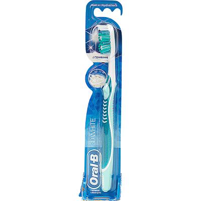  Зубная щетка Oral-B 3D White средняя в интернет-магазине свежих фермерских продуктов Apeti.ru