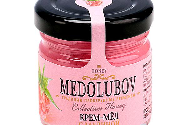  Крем-мед Medolubov с малиной 40 мл в интернет-магазине продуктов с Преображенского рынка Apeti.ru