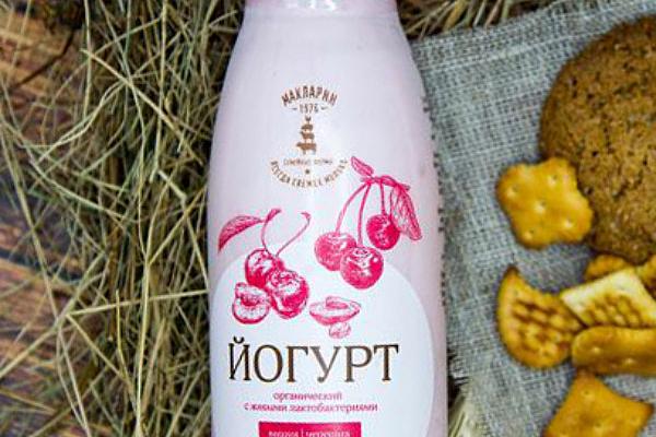  Йогурт питьевой МакЛарин с вишней и черешней 250 г в интернет-магазине продуктов с Преображенского рынка Apeti.ru