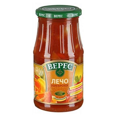 Лечо "Верес" Болгарское 500 г
