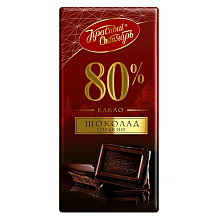Шоколад Красный Октябрь горький 80% какао 75г