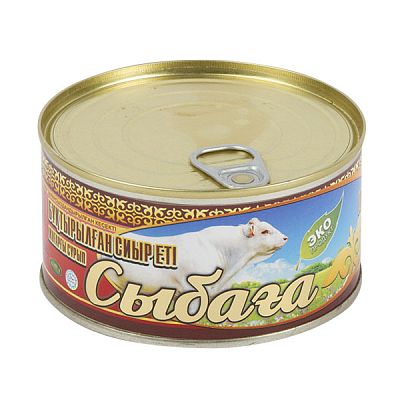 Говядина тушеная "Сыбага" высший сорт 325 г