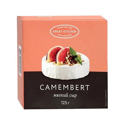   Сыр Камамбер Great Kitchen 50% 125г БЗМЖ в интернет-магазине свежих фермерских продуктов Apeti.ru