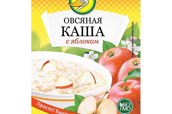  Овсяная каша Мастер Дак с яблоком 35 г в интернет-магазине продуктов с Преображенского рынка Apeti.ru