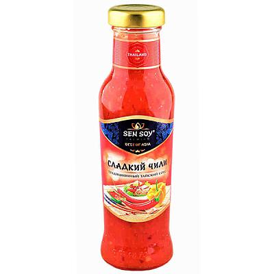  Соус Sen Soy сладкий чили тайский 320 г в интернет-магазине свежих фермерских продуктов Apeti.ru