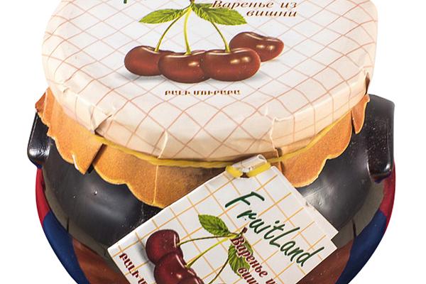  Варенье Fruitland из вишни 420 г в интернет-магазине продуктов с Преображенского рынка Apeti.ru