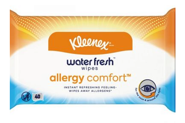  Салфетки влажные Kleenex Allergy Comfort 40 шт в интернет-магазине продуктов с Преображенского рынка Apeti.ru