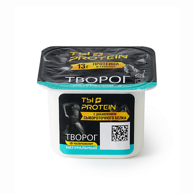 Творог протеин "ТЫ+PROTEIN" РАЭ  2% 130г стакан